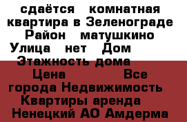 сдаётся 1 комнатная квартира в Зеленограде › Район ­ матушкино › Улица ­ нет › Дом ­ 513 › Этажность дома ­ 14 › Цена ­ 20 000 - Все города Недвижимость » Квартиры аренда   . Ненецкий АО,Амдерма пгт